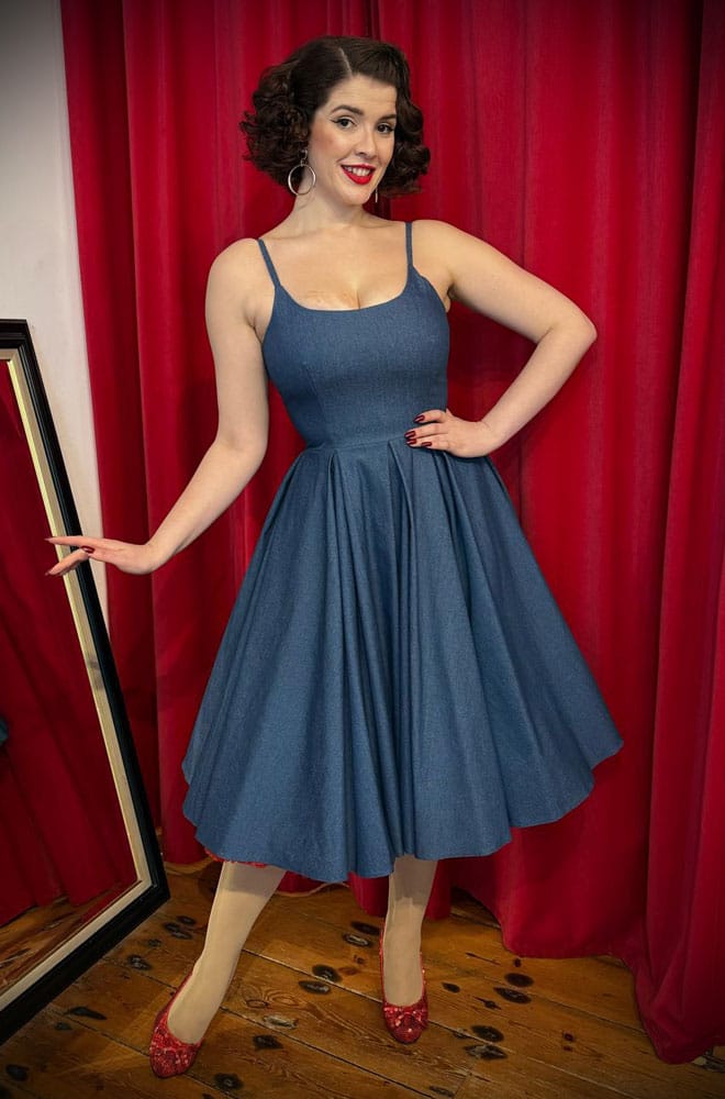 Stretch Denim Priscilla Dress image 0