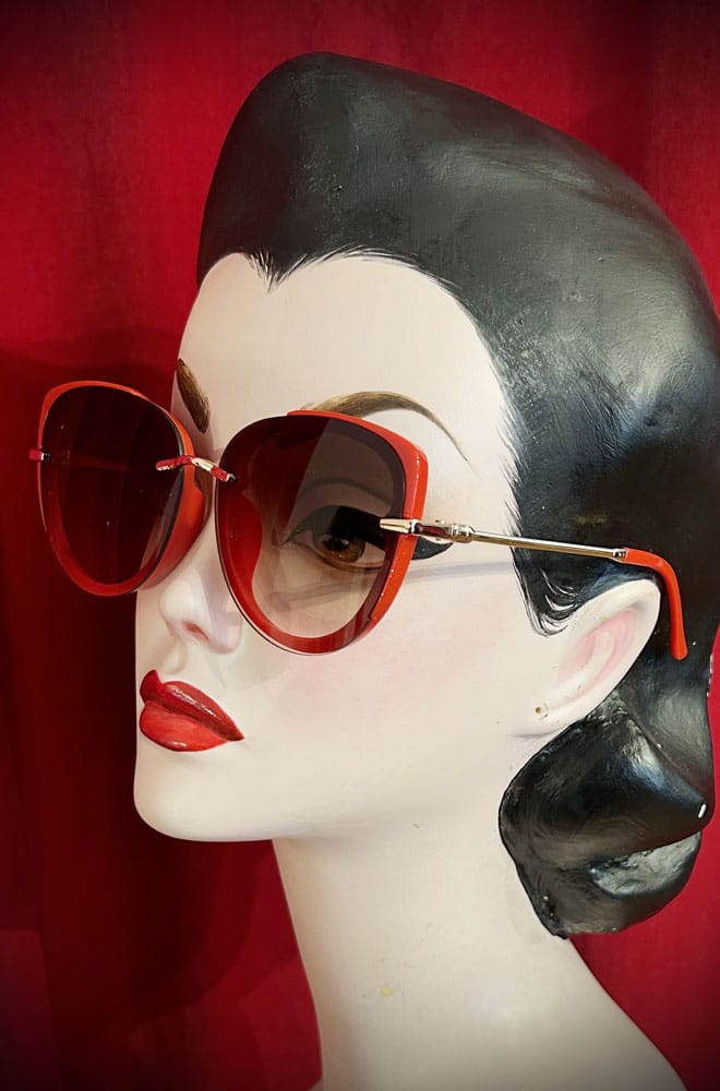 Red Daphne Sunglasses image 1