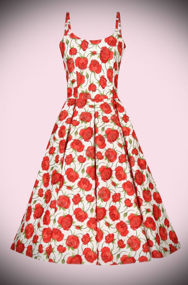 Red Rose Priscilla Dress image 7