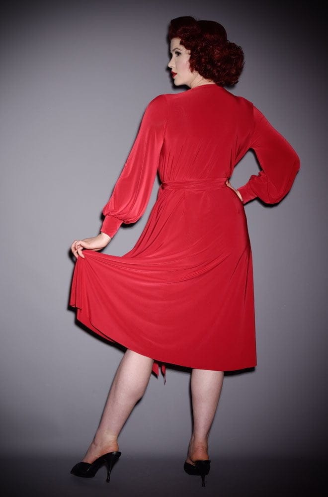 Red Claudia Dress image 8