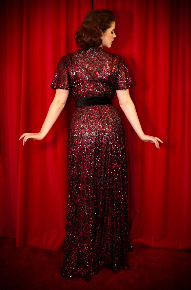 Ruby Sequin Claudia Gown image 8
