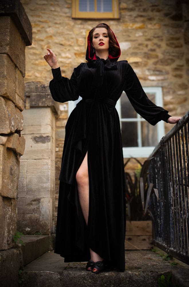Black Velvet Alexandra Hood image 1