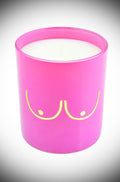 Bright Pink Boob Candle image 0