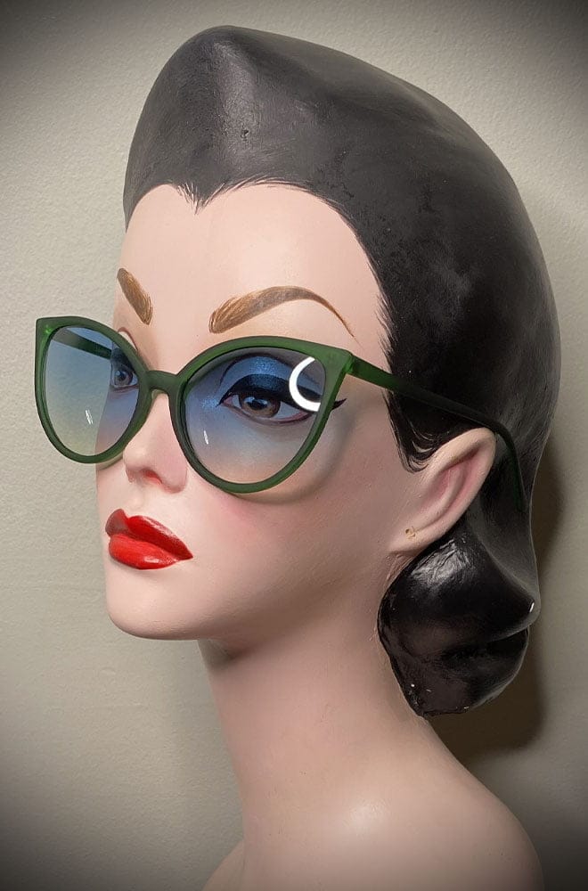 Green Cassie Sunglasses image 1