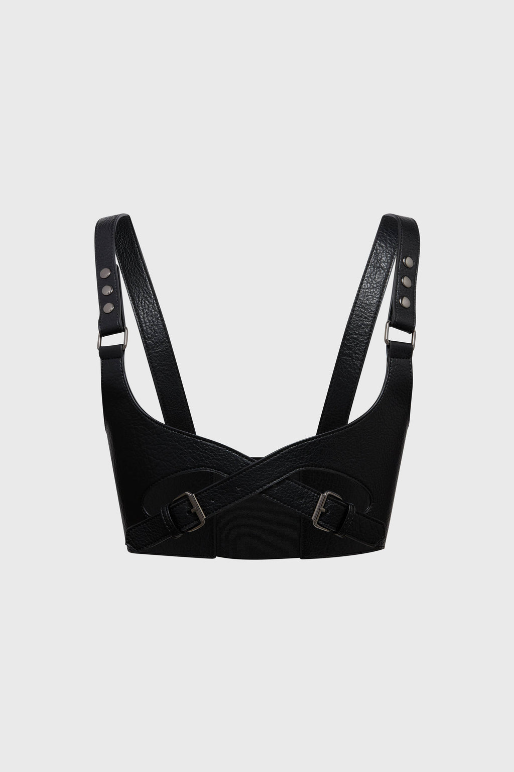 Roseate Harness in Black/Silver