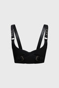 Roseate Harness in Black/Silver