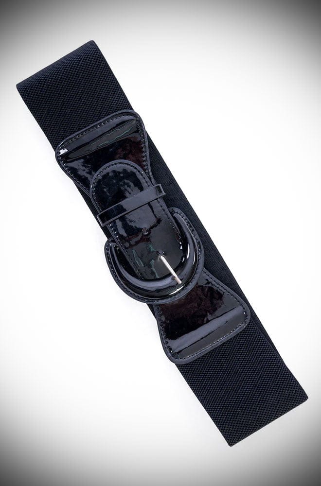 Black Retro Belt image 0