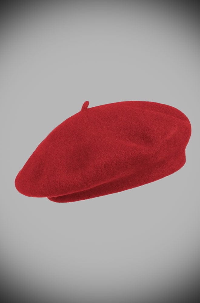Red 40s Beret image 0