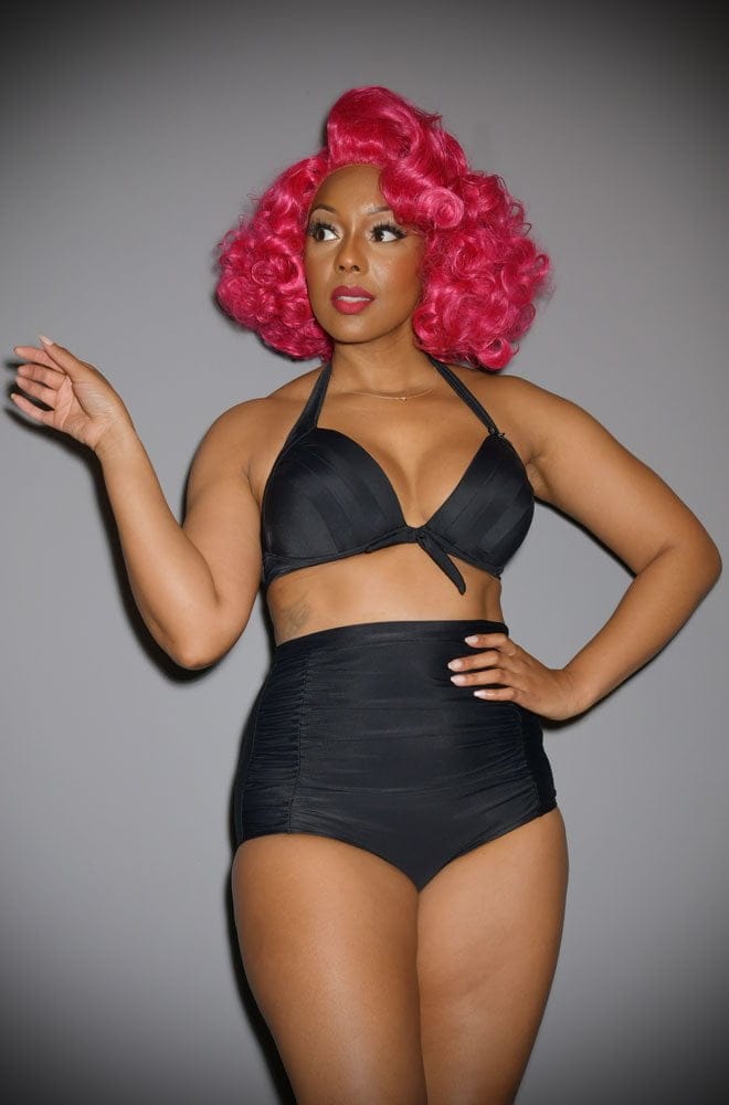 Black Monroe Bikini Top image 2