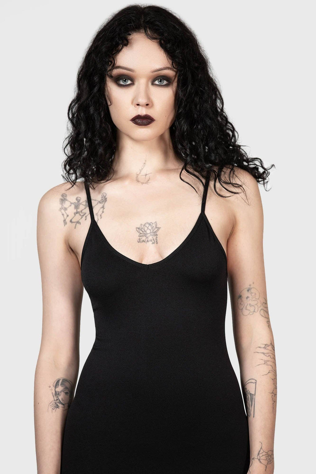 Black Slip Dress