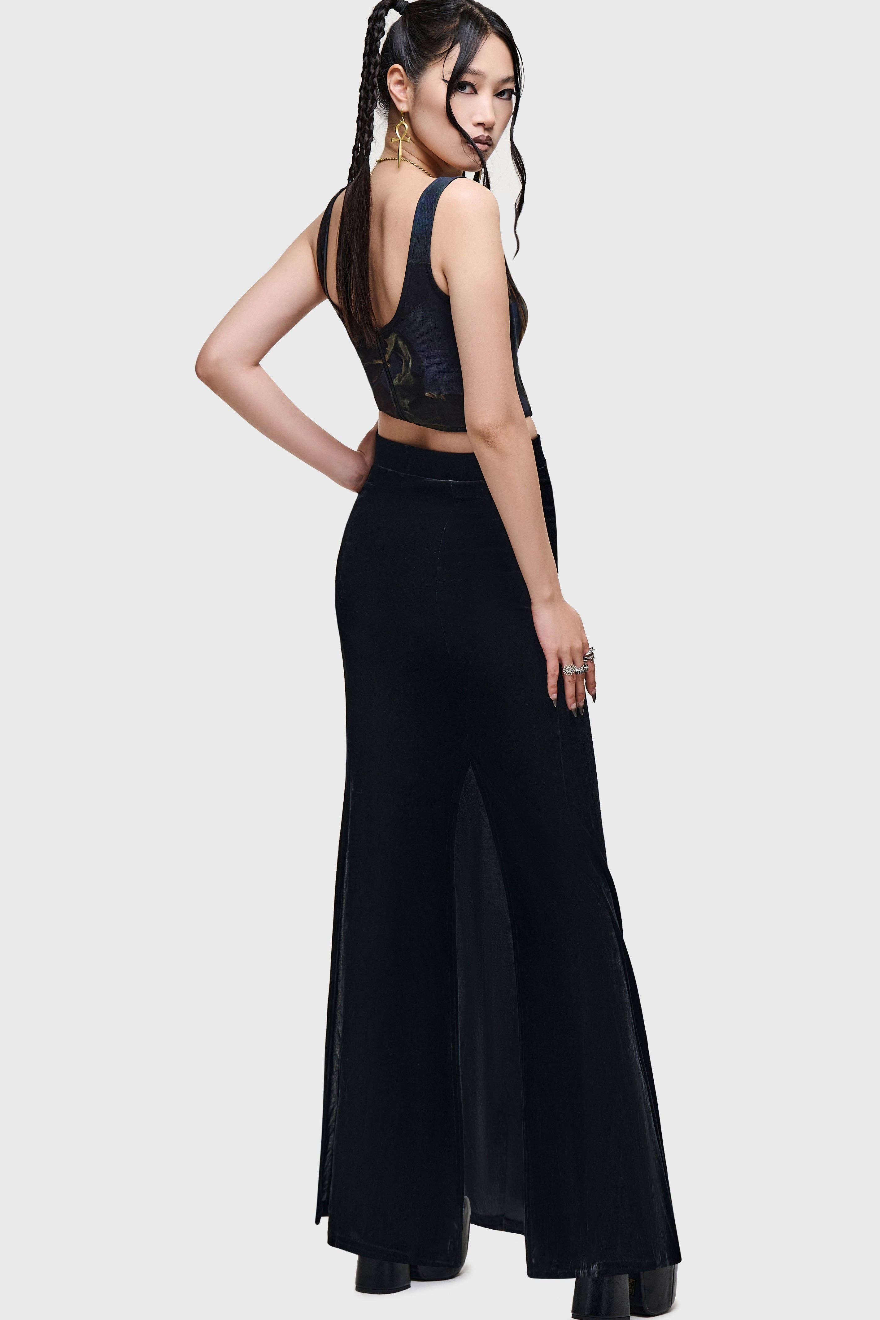 Crypt Garden Corset Top