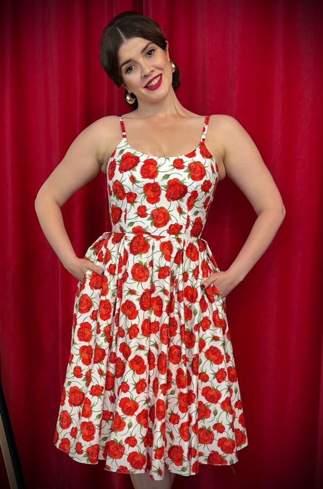 Red Rose Priscilla Dress image 2