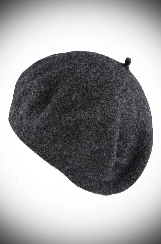 Grey Film Noir Beret image 1