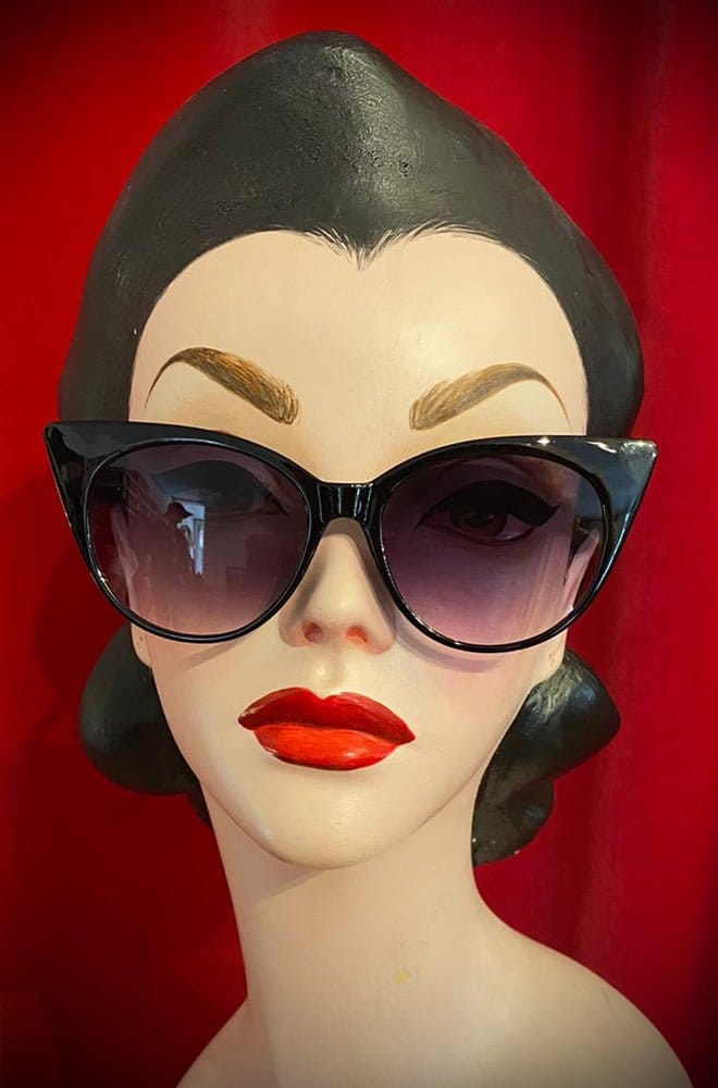 Black Nancy Sunglasses image 1