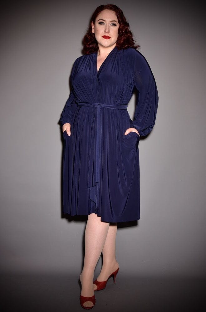 Navy Claudia Dress image 2