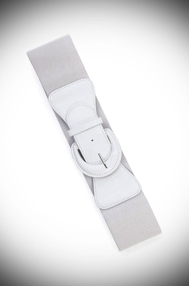 White Retro Belt image 0