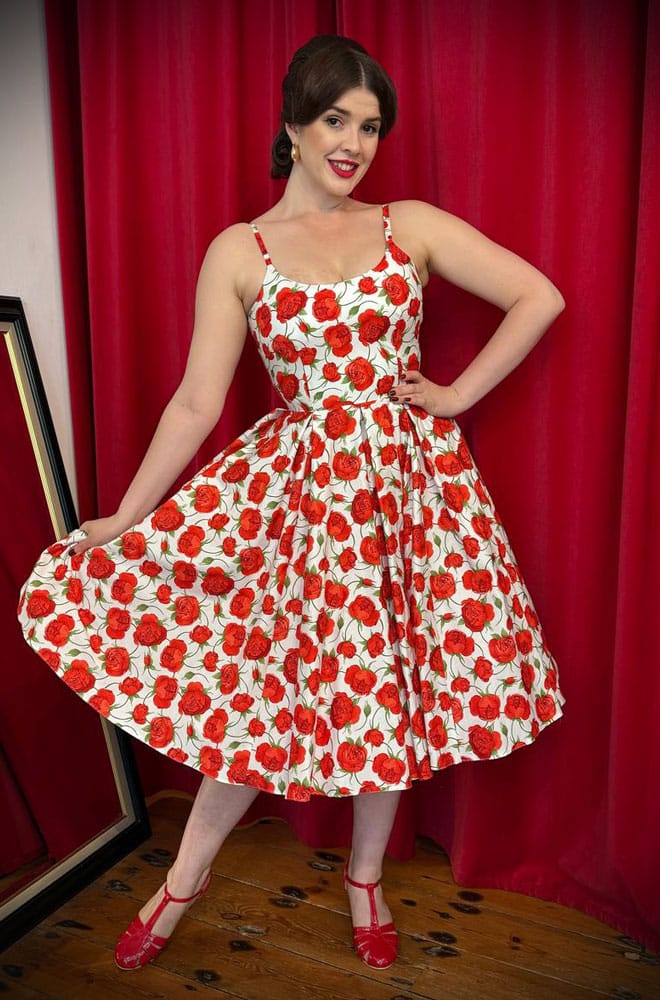 Red Rose Priscilla Dress image 0