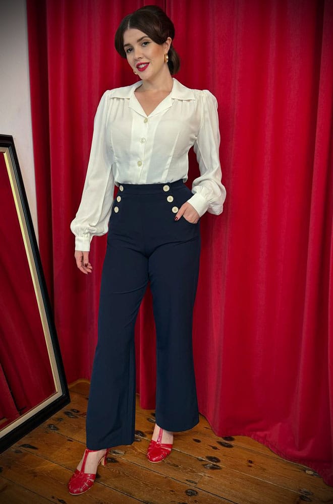 Navy Sailor Trousers image 1