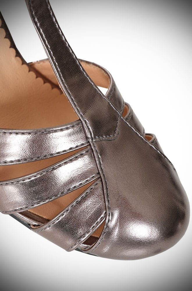 Silver Dance Me to the Stars Pumps image 1