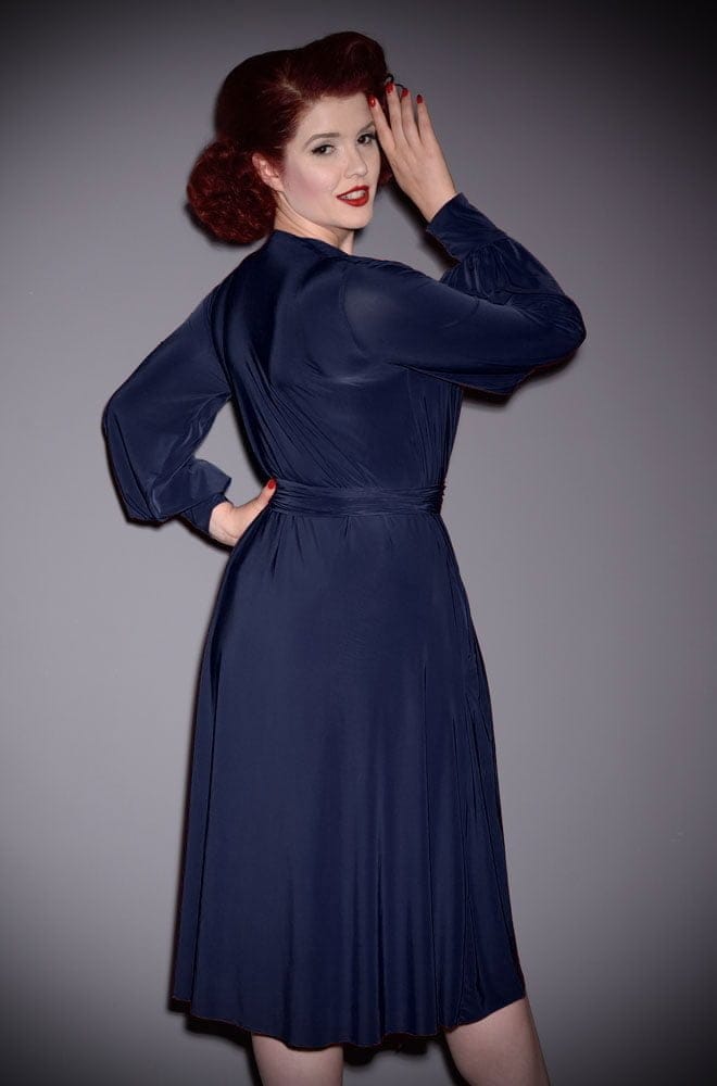 Navy Claudia Dress image 3