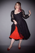 Red 50's Chiffon Petticoat image 0