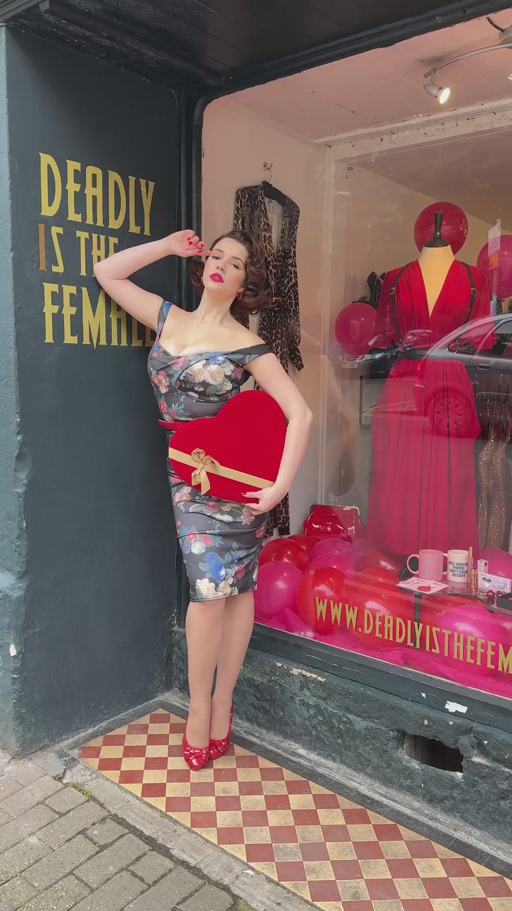 Bettie Baroque Wiggle Dress