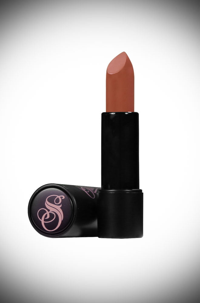 Cita Suavecita Lipstick is a warm nude lipstick with a matte finish. For pinup perfect lips. Official UK stockists of Suavecita Pomade.