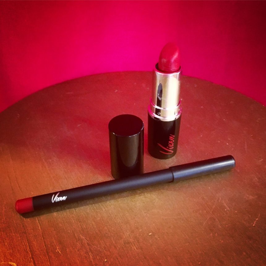 Vixen Lip Liner and Lipstick REVIEW!