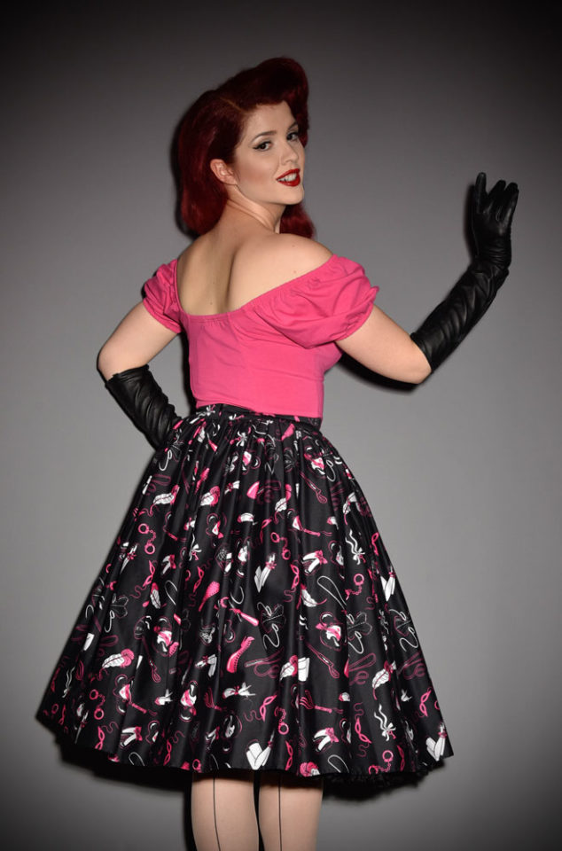Pinup Tops in vintage styles at Deadly is the Female