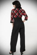 The Thelma Trousers are timeless high-waisted, wide-legged Trousers. We adore the Thirties feel of these. UK stockists of Unique Vintage.