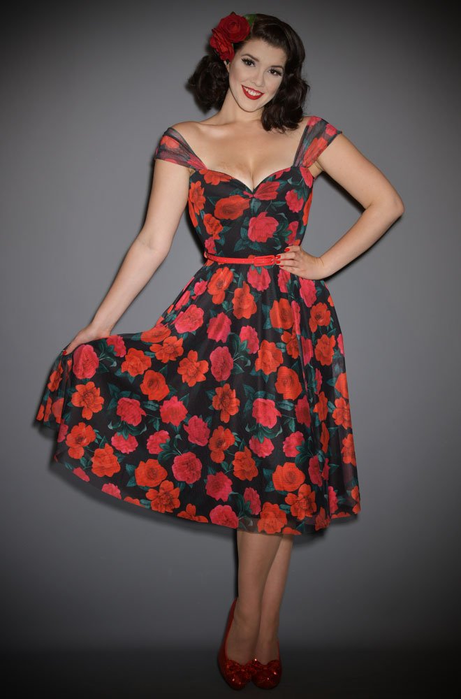 Rosa Scarlett Dress by Alexandra King for Deadly is the Female