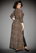 Leopard Duster. This vintage style, sheer duster is old-fashioned glamour at its best! Unique Vintage UK stockists.