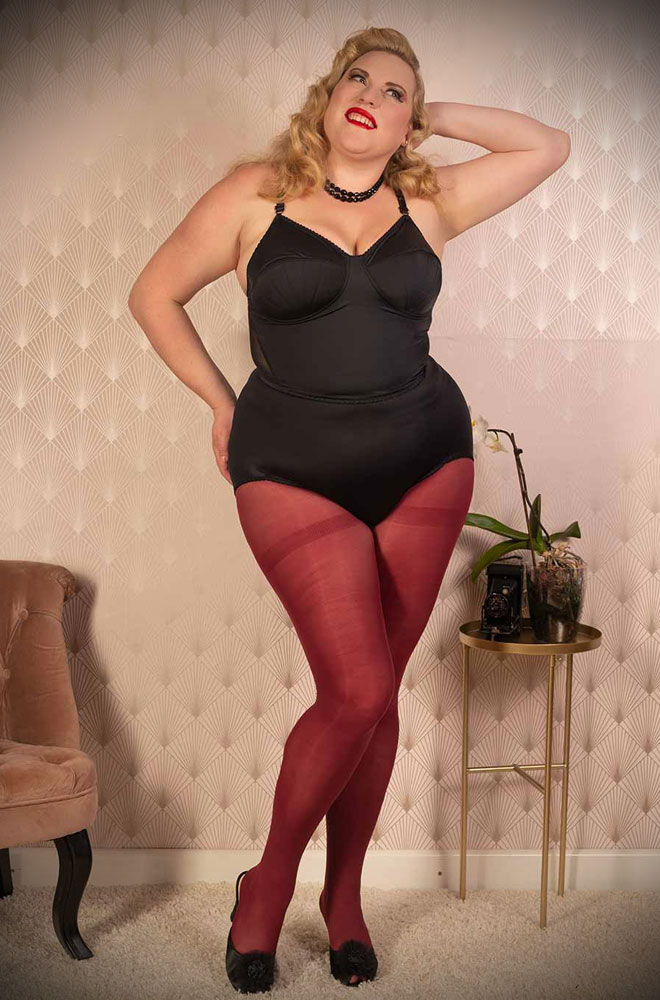 Cosy & stylish, these Claret Opaque Tights add colour to your look! These 50 denier tights feature a high elastane content for stretch & comfort