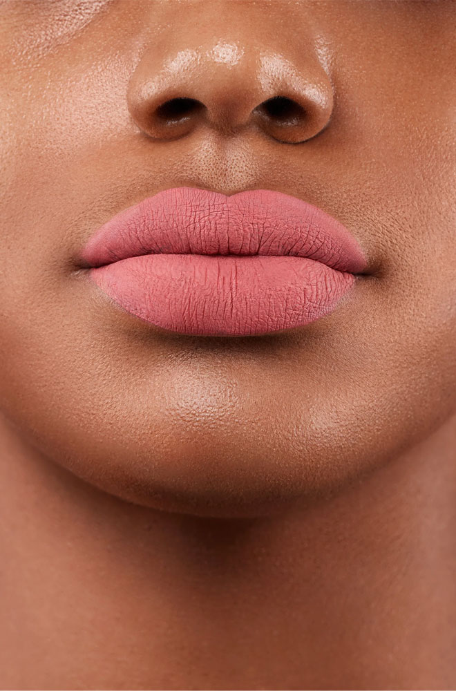 Terracotta Mae Matte Liquid Lipstick - long-lasting, transfer-resistant lipstick infused with cocoa butter and beeswax. Cruelty-free.